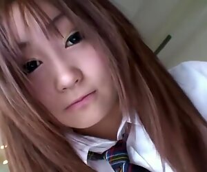 Japanese Gyaru Cosplaying As Student Meets An Old Man With A Camera For A Love Hotel Quickie