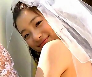 Rika adachi - wedding outfit